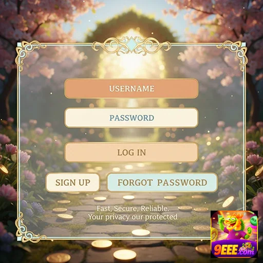 Ilustração de Aproveite o app móvel da 9eee para cassino seguro