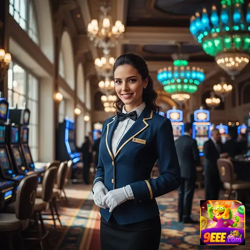 Ilustração de Divirta-se com Slots de Alta Qualidade
