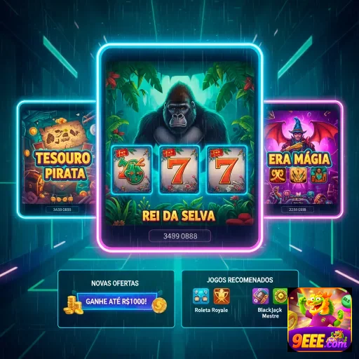 Ilustração de Promoções Especiais em Jogos de Slots